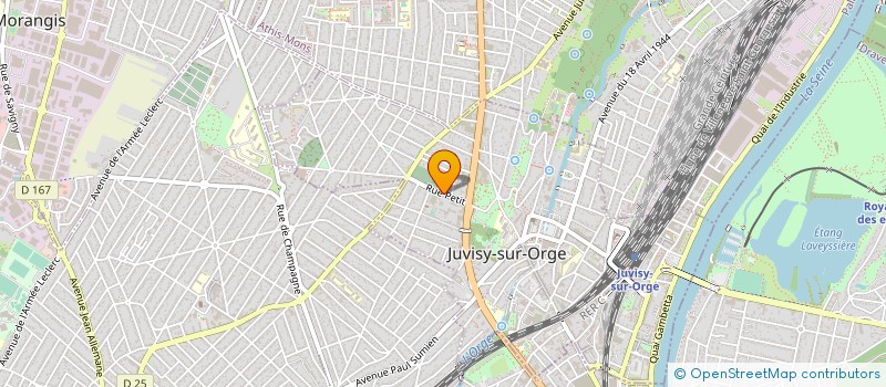 localisation de l'entreprise SNPR à JUVISY-SUR-ORGE