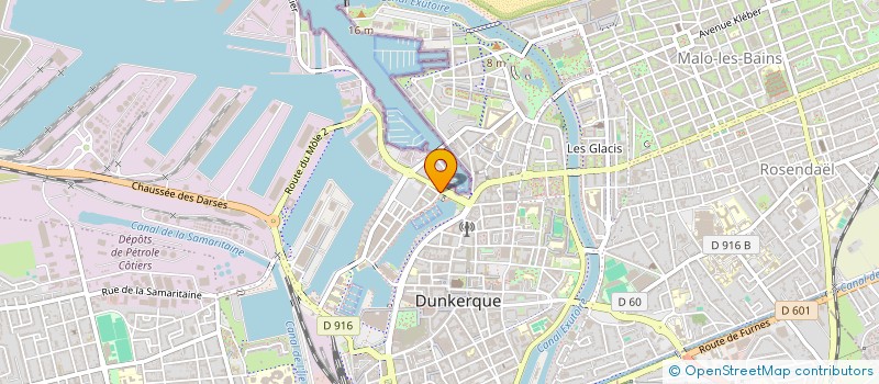 localisation de l'entreprise SNR à DUNKERQUE