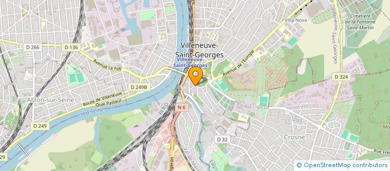 localisation de l'entreprise SNR  VILLENEUVE-SAINT-GEORGES