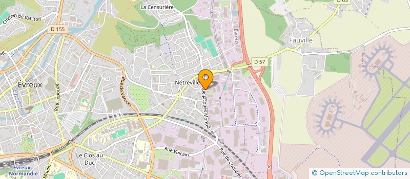 localisation de l'entreprise SNR AUTO à EVREUX