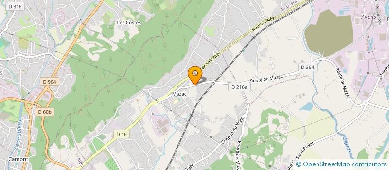 localisation de l'entreprise SNR CEVENNES  SAINT-PRIVAT-DES-VIEUX