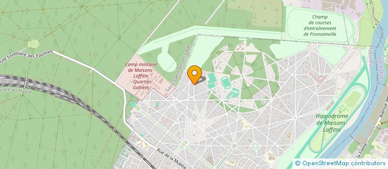 localisation de l'entreprise SNR CONSEIL  MAISONS-LAFFITTE