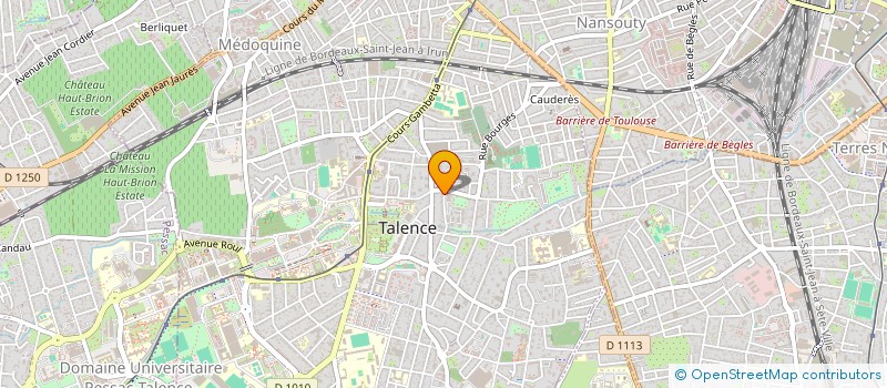 localisation de l'entreprise SNR MULTISERVICES  TALENCE