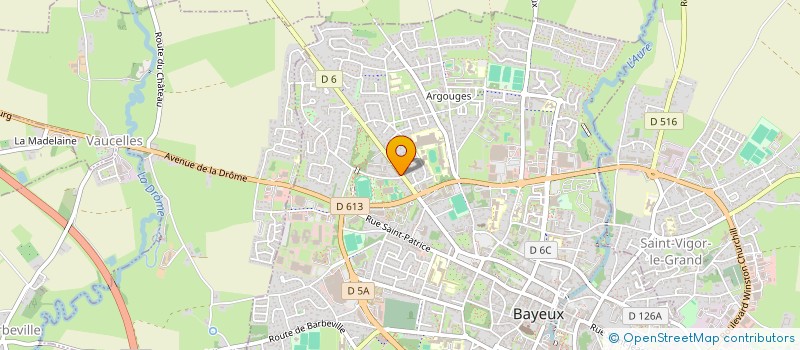 localisation de l'entreprise SNRC NORD OUEST à BAYEUX