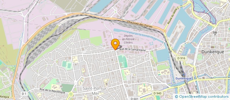 localisation de l'entreprise SNRT à DUNKERQUE