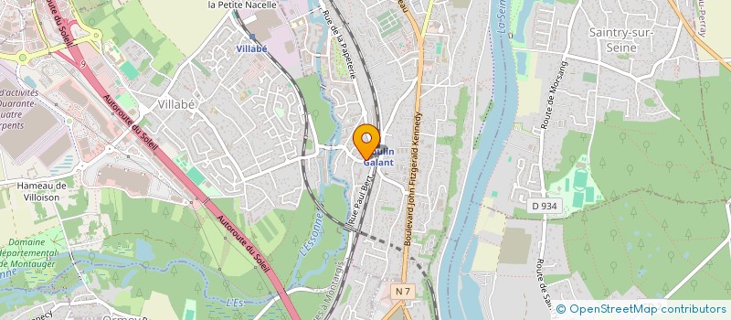 localisation de l'entreprise SNRT HABITAT  VILLABE