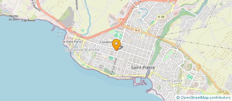 localisation de l'entreprise SNS à SAINT-PIERRE