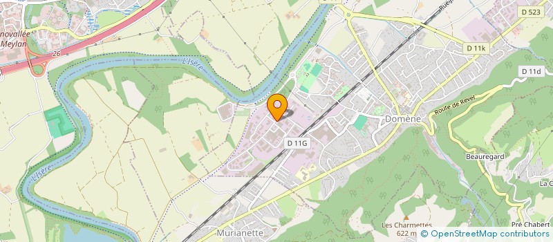 localisation de l'entreprise SNS  DOMENE