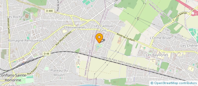 localisation de l'entreprise SNS  HERBLAY-SUR-SEINE