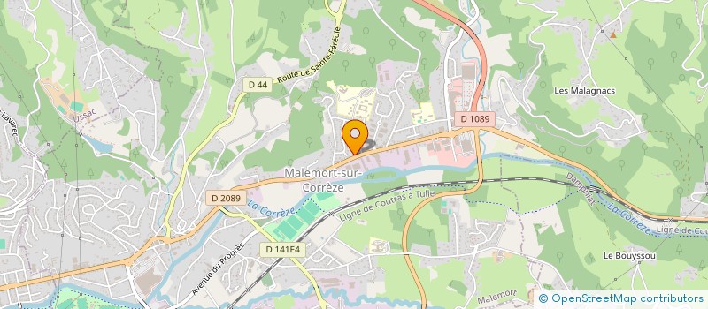 localisation de l'entreprise SNS AUTOS  MALEMORT