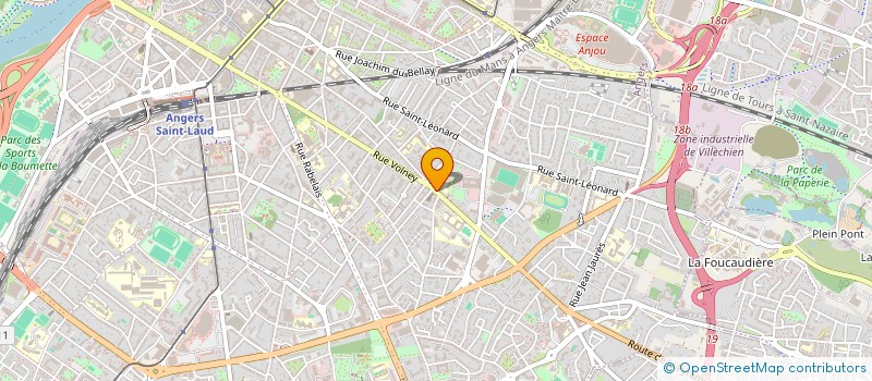 localisation de l'entreprise SNS BODY  ANGERS