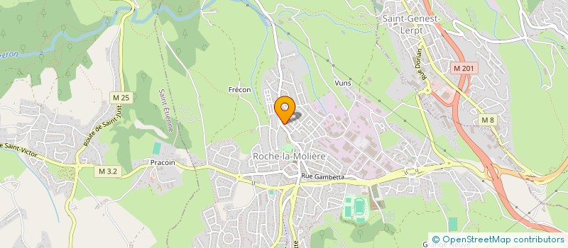 localisation de l'entreprise SNS GROUP  ROCHE-LA-MOLIERE