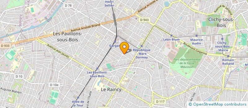localisation de l'entreprise SNS LIVRY à LIVRY-GARGAN
