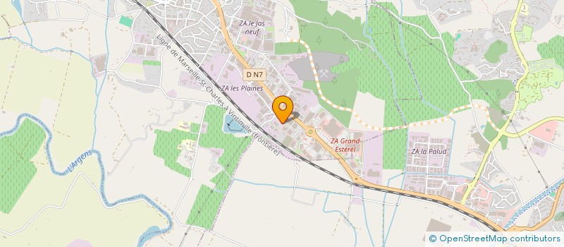 localisation de l'entreprise SNS PUGET à PUGET-SUR-ARGENS