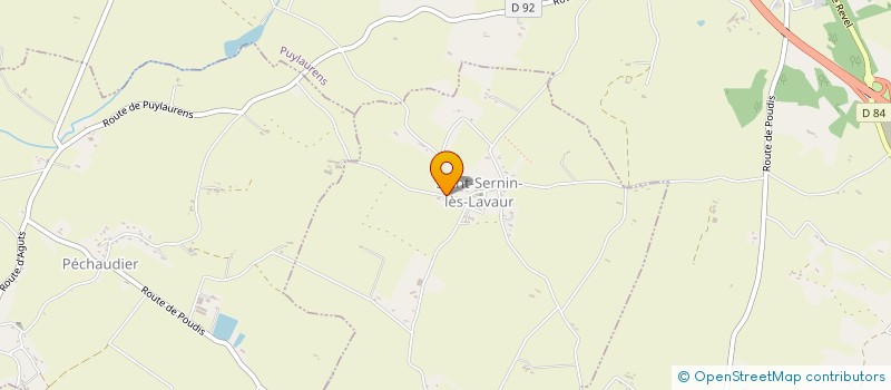 localisation de l'entreprise SNS TP  SAINT-SERNIN-LES-LAVAUR
