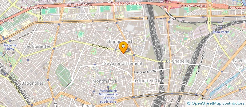 localisation de l'entreprise SNS18  PARIS