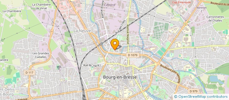 localisation de l'entreprise SNSCI à BOURG-EN-BRESSE