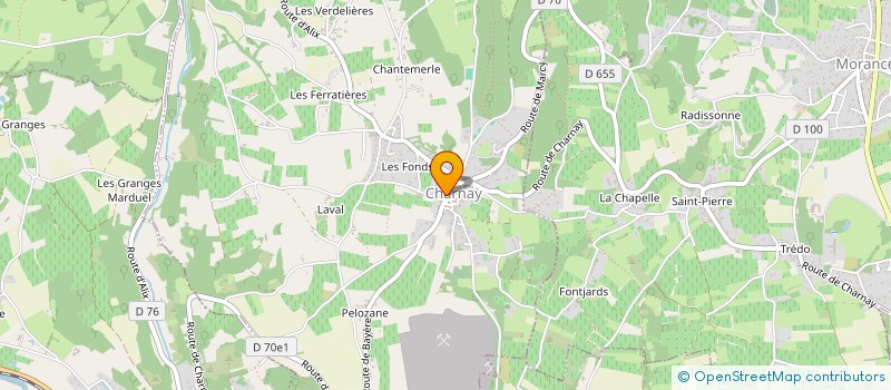 localisation de l'entreprise SNSY MANAGEMENT  CHARNAY