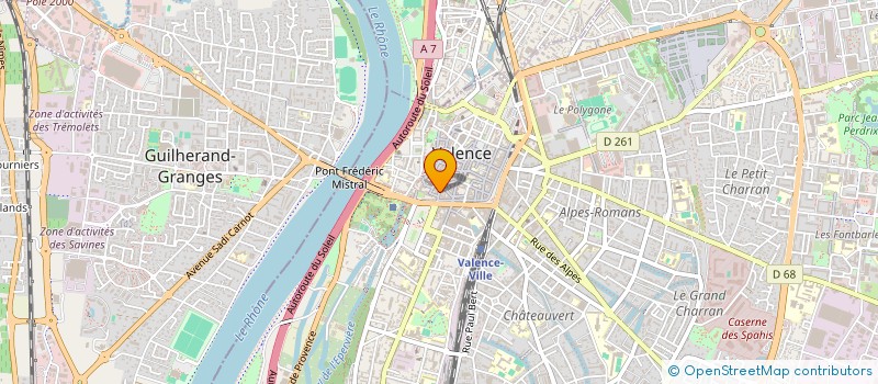 localisation de l'entreprise SNT  VALENCE