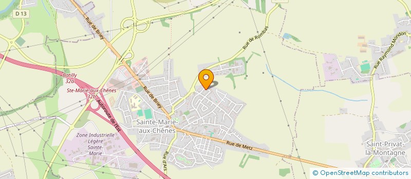 localisation de l'entreprise SNT  SAINTE-MARIE-AUX-CHENES