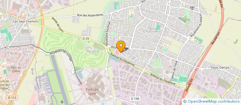 localisation de l'entreprise SNT BATIMENT à CHASSIEU