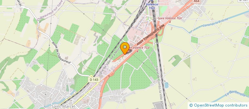 localisation de l'entreprise SNT GERY  SAINT-MARCEL-LES-VALENCE