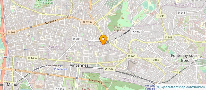 localisation de l'entreprise SNT HOLDING à MONTREUIL