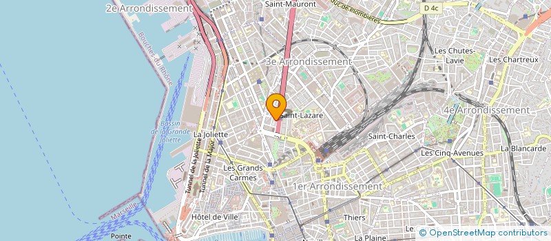 localisation de l'entreprise SNT RECORDS à MARSEILLE 3EME