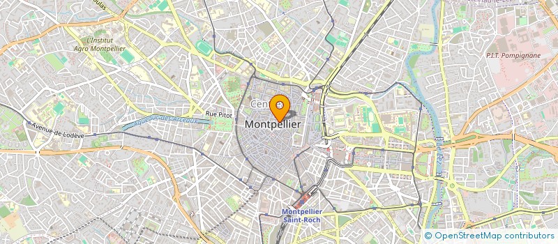 localisation de l'entreprise SNTI STE NOUVEL TRAITE INFORMA à MONTPELLIER
