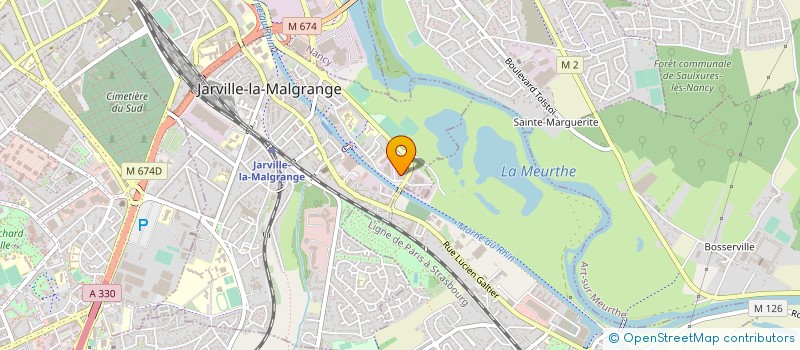 localisation de l'entreprise SNTL à JARVILLE-LA-MALGRANGE