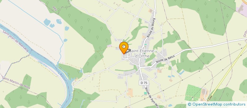 localisation de l'entreprise SNTL IMMO  SAINT-ETIENNE-D'ORTHE