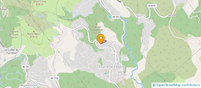 localisation de l'entreprise SNTR à TOURRETTE-LEVENS