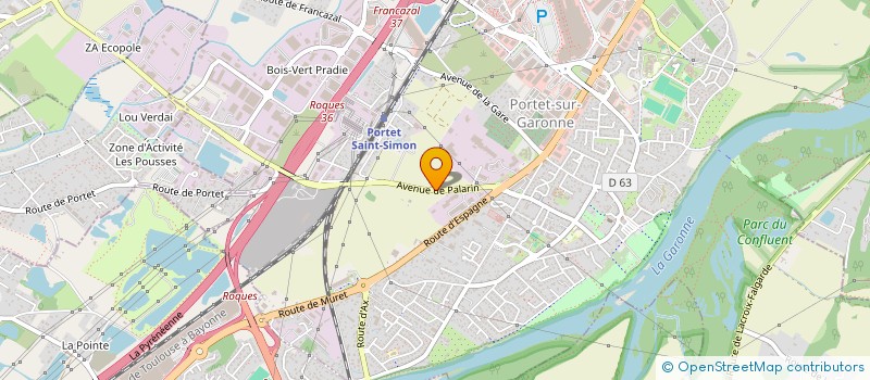 localisation de l'entreprise SNTR  PORTET-SUR-GARONNE