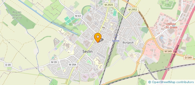 localisation de l'entreprise SNTS à SECLIN