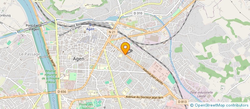 localisation de l'entreprise SNUIPP 47  AGEN