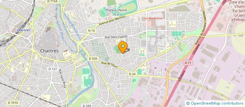 localisation de l'entreprise SNUTER-FSU 28 à CHARTRES