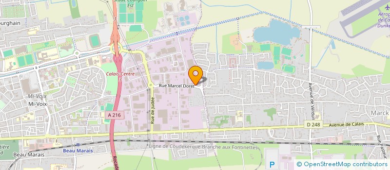 localisation de l'entreprise SNV PLOMBERIE  ARDRES