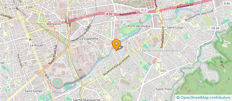 localisation de l'entreprise SNV SOCIETE DE NEGOCE VIANDES à MARSEILLE
