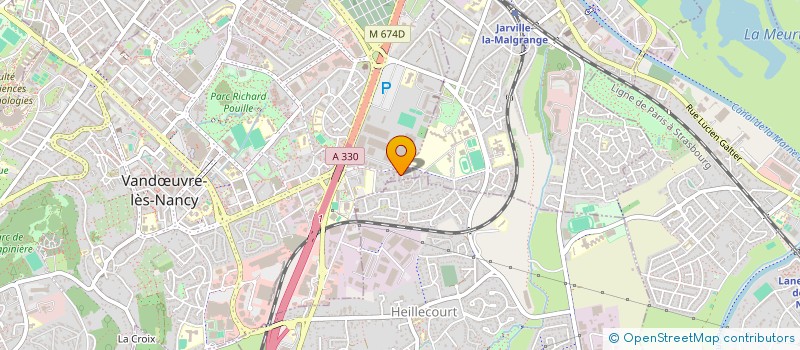 localisation de l'entreprise SNVK  JARVILLE-LA-MALGRANGE