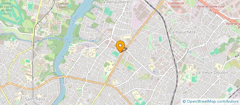 localisation de l'entreprise SNVR à NANTES