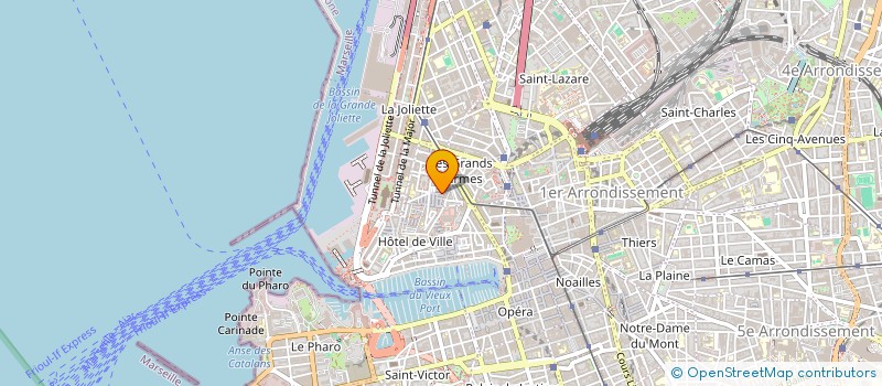 localisation de l'entreprise SNWI CONCEPT à MARSEILLE 2EME