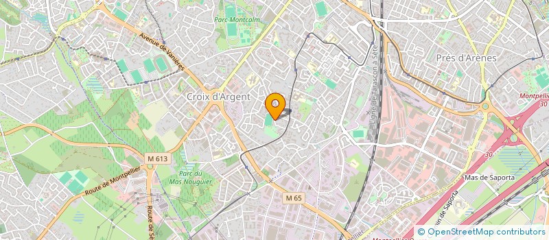 localisation de l'entreprise SNX CONSEIL à MONTPELLIER