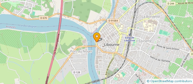 localisation de l'entreprise SNYD COP ESQUERIEL MICHEL  LIBOURNE