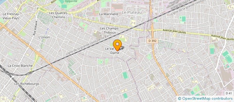 localisation de l'entreprise SO  SARTROUVILLE