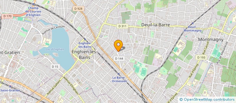 localisation de l'entreprise SO - AND  DEUIL-LA-BARRE