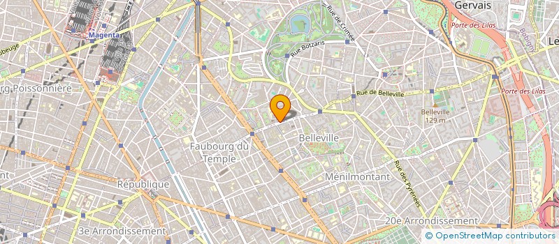 localisation de l'entreprise SO/AP  PARIS