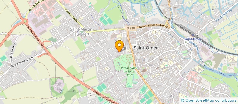 localisation de l'entreprise SO API  SAINT OMER