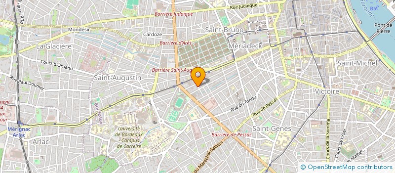localisation de l'entreprise SO ARTISANS DU BORDELAIS ENTR GEN DE BAT à BORDEAUX