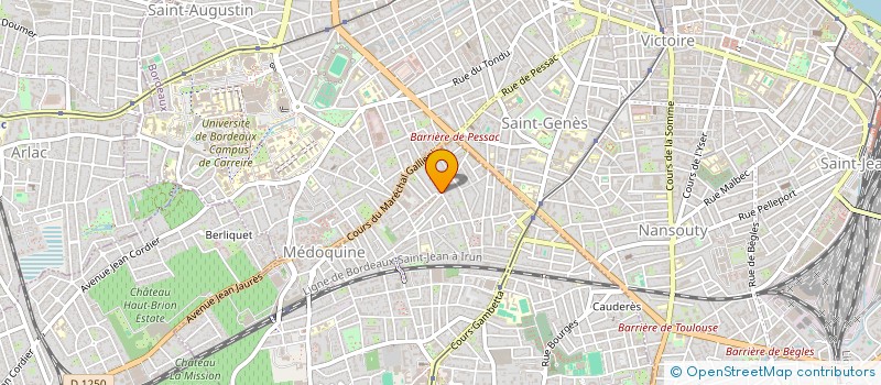 localisation de l'entreprise SO ARUN  TALENCE