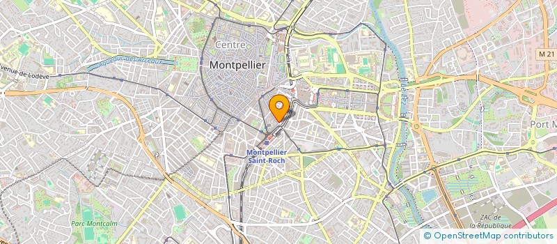 localisation de l'entreprise SO'BARBER à MONTPELLIER